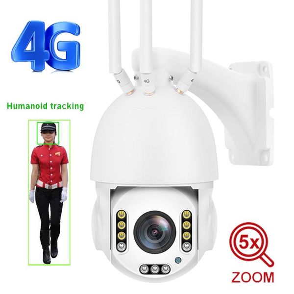 

cameras 1080p 4g sim card camera ip 5x zoom 4.5inch ptz outdoor optical 2mp