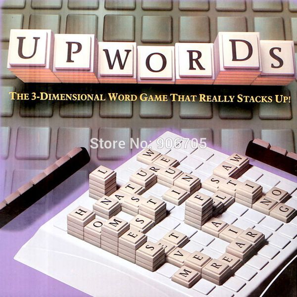 

classic upwords game,the classic 3-dimensional word game that really stacks up,stack high and score high q0115