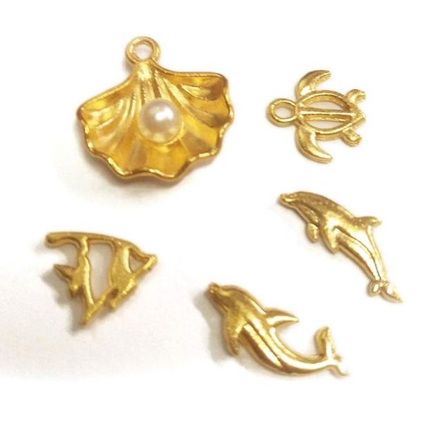 

смешанный planet star moon jewlery делая выводы рам подвеска золота шарма ободок установка кабошон установка увы смола шарм sqcuko bdefashio, Black