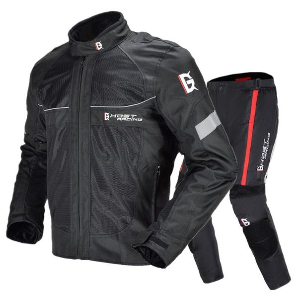 

motorcycle apparel racing jacket 9 armors full body protection moto suit motocross off-road equipment
