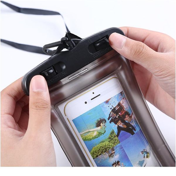 

shellbox universal waterproof bag swimming surfing with airbag phone case for xiaomi iphone 7 8 11 pro xs max x sam jllfyr