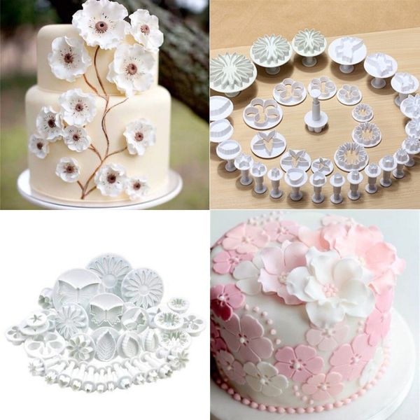 

food grade plastic embossing mould cake biscuits noodle pastries mold cartoon flower modeling molds new arrival 7 9yy l1