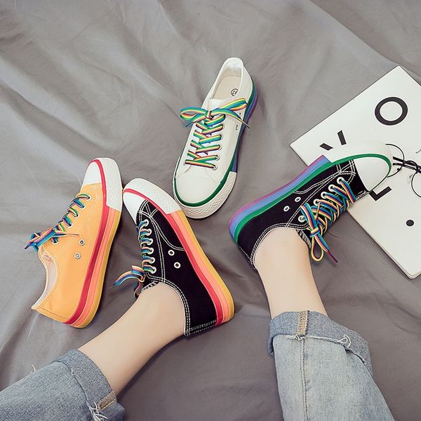 

women breathable fashion lovers vulcanized classic red high-canvas shoes men size35-44 y200801, Black