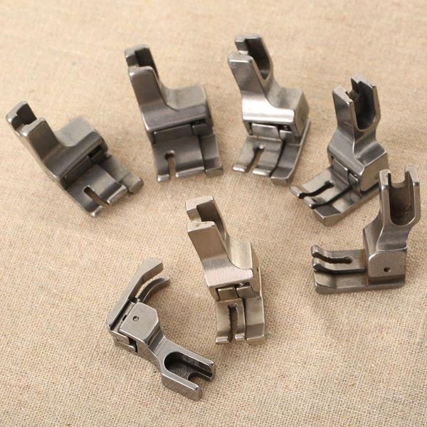 

dreld 1-needle lockstitch industrial sewing machine right & wide presser foot 1/16"-3/8" for brother juki singer sewing machine, Black