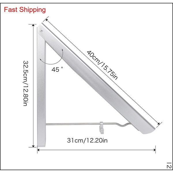 

bathroom shelves wall mounted clothes airer washing line coat shirt dryer folding/pull out wall hanger sp qylnwd bdesports