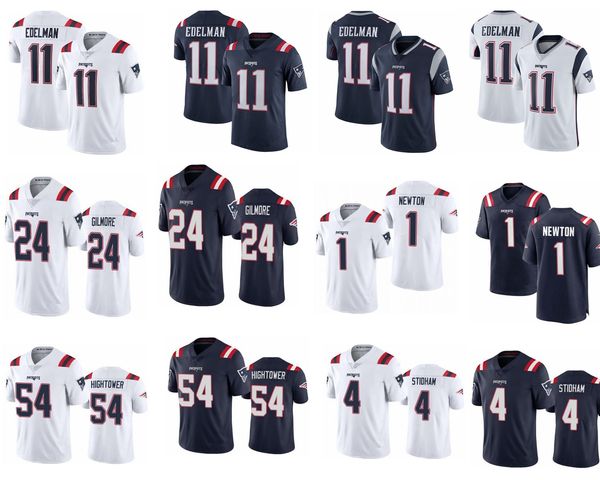 

men new england patriot julian edelman stephen gostkowski football jerseys, Black;red