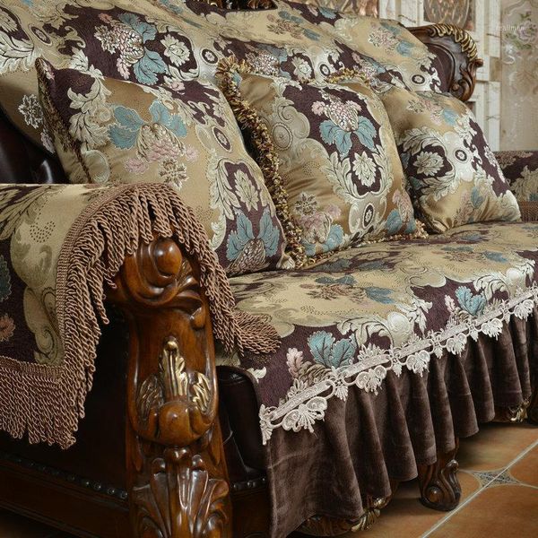 

european and american style new coffee sofa pillow case cover