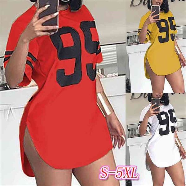

plus size 4xl 5xl t shirt dress casual large dresses women elegant printed clothes 6xl big short sleeve vestido ladies, Black;gray