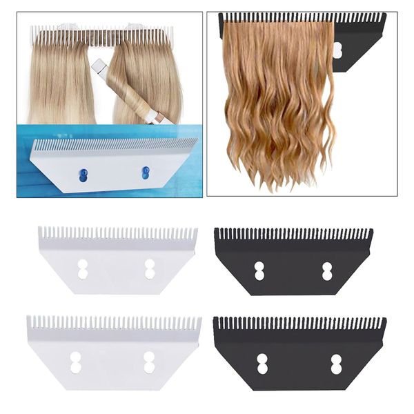 

4pcs hair extensions wigs hanger display holder storage organizer rack