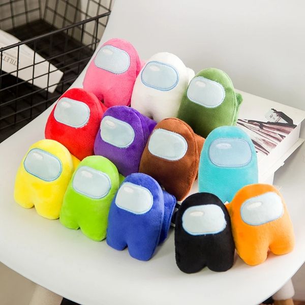 

new 12 colors soft squeeze plush among us cute game plush toy kawaii stuffed doll comfortable sleeping cushion