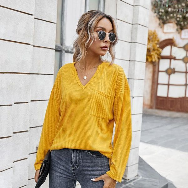 

peonfly fashion 2021 autumn winter basic v neck knitted jumpers women sweater casual loose long sleeve sweater female pullovers1, White;black