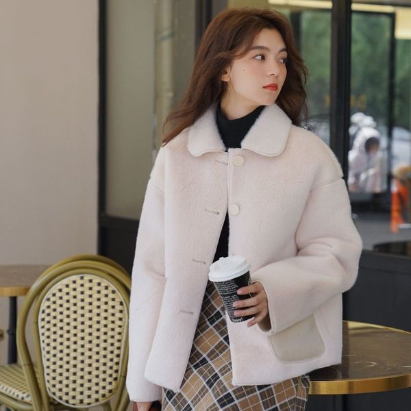 

imitation 2021 velvet mink winter new stuffed short women's fur coat 1 1jgz, Black;brown