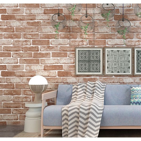 

3d wallpaper non woven brick wallpaper imitation green red brick l restaurant clothing shop wallpaper w138 f bbytrj