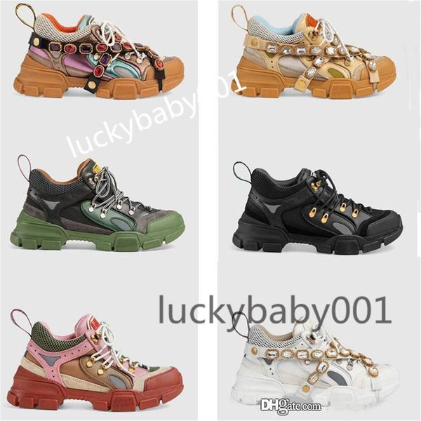 

spring summer platform casual shoes flowers sports diamonds woman shoes leisure lace up thick bottom men bowling shoes, Black