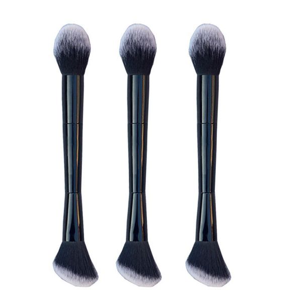 

1pcs powder blush makeup brush double ended pro contouring sculpting foundation brush professional make up tools