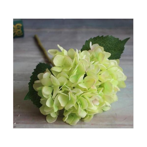 

47cm artificial hydrangea flower head fake silk single real touch hydrangeas 8 colors for wedding centerpieces ho jlldit sport77777