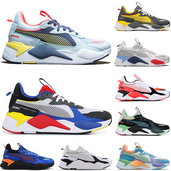 

2020 mens womens rs-x designer trainers toys triple black reinvention lavender 5 tracks white fashion rs-x casual running shoes sneakers, White;red