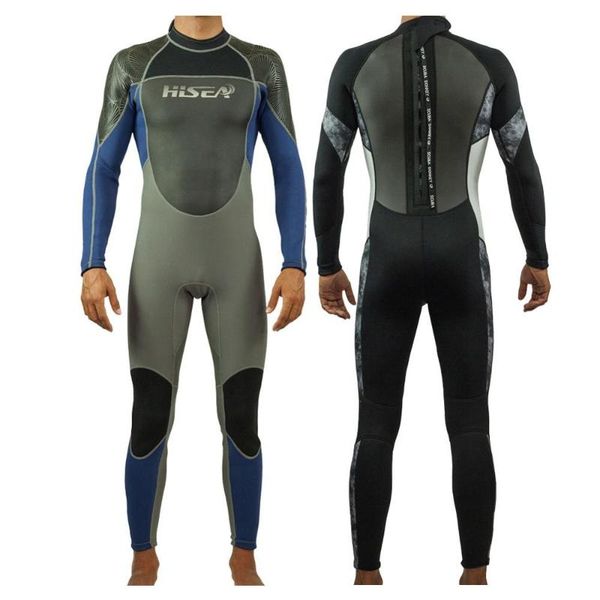 

3mm neoprene diving suit for men wetsuit one-piece and close body diving suit scuba surfing snorkeling spearfishing