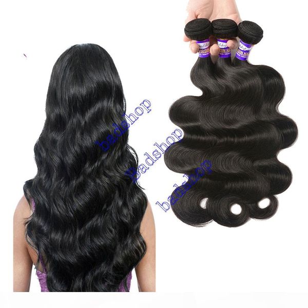 

wholesale 9a brazilian body wave hair bundles unprocessed brazilian virgin human hair extensions wet and wavy brazilian hair, Black