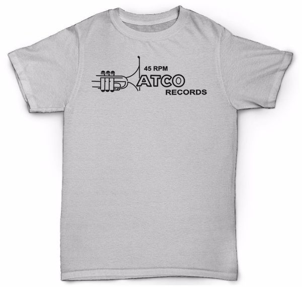 

new fashion men's tee shirts create t-shirt atco records 45 vinyl rare soul break funk basic t shirt sport hooded sweatshirt hoodie