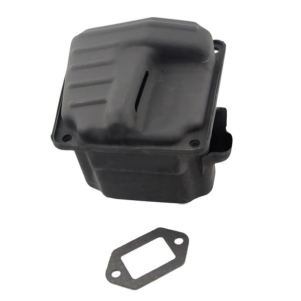 

lawn mower part - muffler dual port exhaust wt gasket for stihl 044 046 ms440 ms460 chainsaw new replacements, lawn mower parts