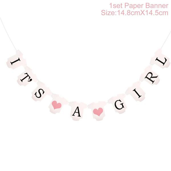 

fengrise розовый синий baby shower баннер мальчик или девочка пол reveal украшение партии это мальчик garland мальчик девочка baby shower де