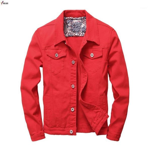

2020 men's casual jean jacket slim men fits denim jacket solid male cotton coat men cowboy fashion brand clothing size 3xl1, Black;brown