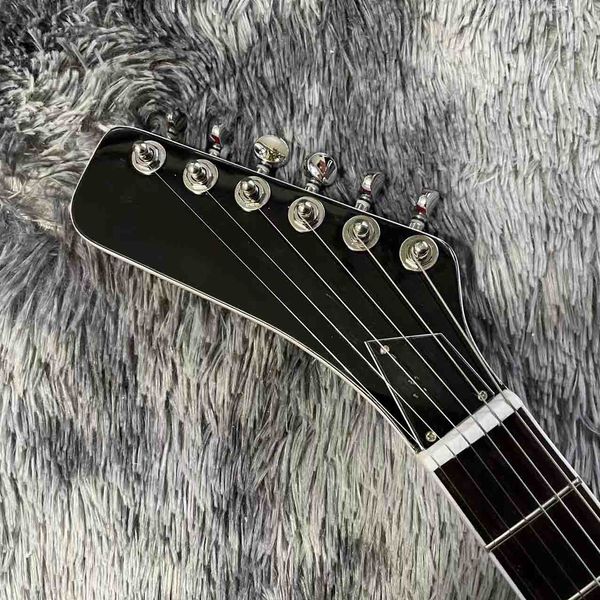 

custom flamed maple left handed wash a20 electric guitar in sunburst color