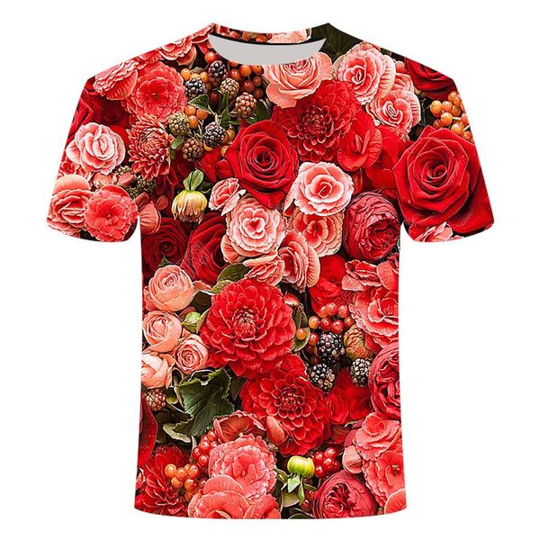 

fun rose flower chinese style graphic 3d print shirts comics hippie graphic men clothing