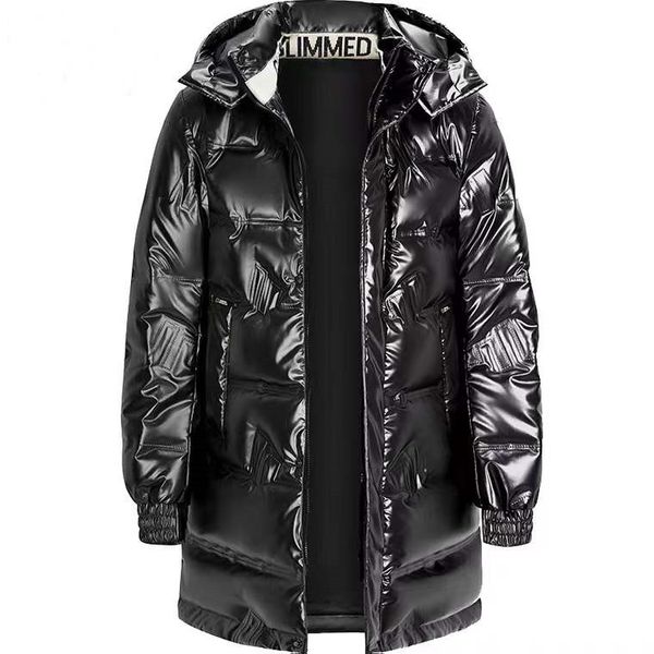 

21ss mens stylist coat parka winter jacket fashion men women overcoat jacket down outerwear causal hip hop streetwear size m-xxxl, Black