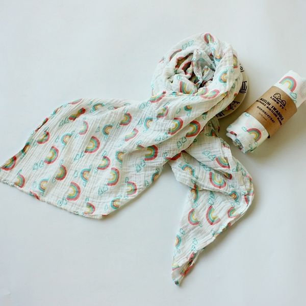 

newborn baby blanket infant swaddle wrap toddler bath towel muslin wrap soft baby swaddle kids stroller cover big diaper 21color y201009