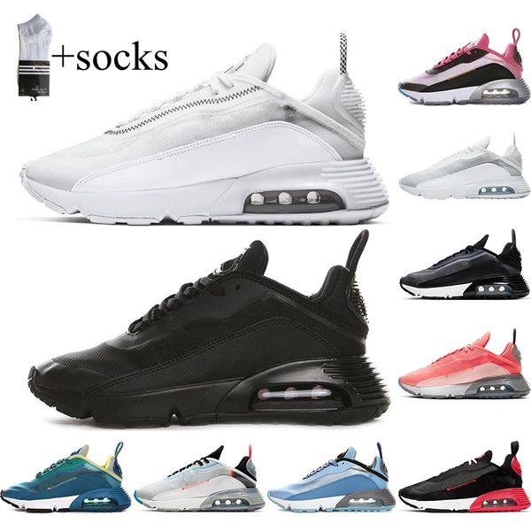 

2090 running shoes for men women sneakers pure platinum bred triple black white light blue pn dust 2090s chaussures trainer sport