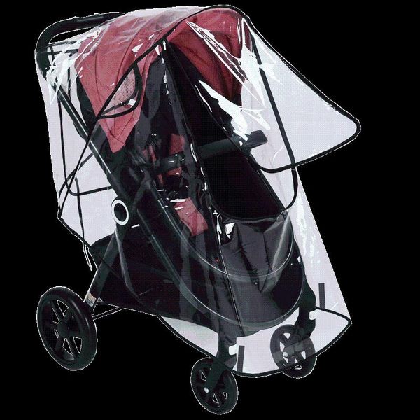 

baby stroller rain cover universal wind dust weather shield canopy cover umbrella pram baby travel stroller accessories zip open