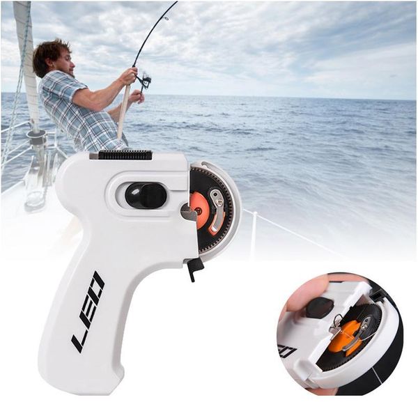 

2 styles electric matic fishing hook fast fishing hooks tie machine fishing accessories binding device knot tool sqcsaq