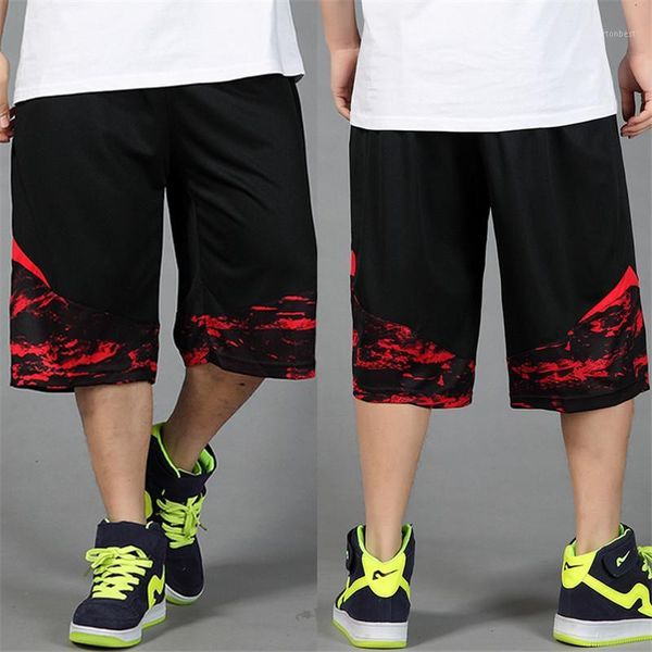 

men's shorts fashion male summer thin the trend of casual straight pants capris hiphop loose plus size xl 2xl 3xl 4xl1, White;black