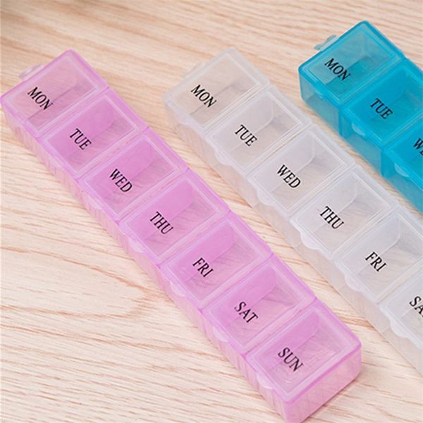 

clear small letter storage containers plastic a week box outdoor candies gadgets storage clear case multi color options 0 95gy f2