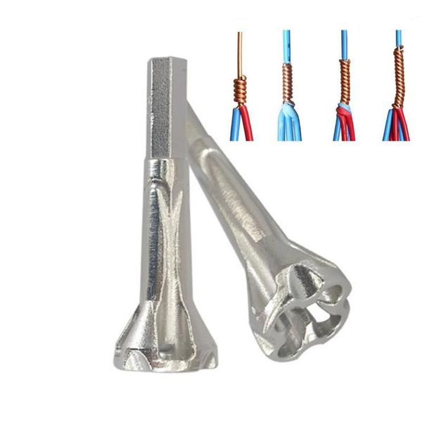 

1 шт. 2.5 / 4 квадратный электрик быстрый электрический электрический витой проволочный инструмент кабельный провод матический строительный