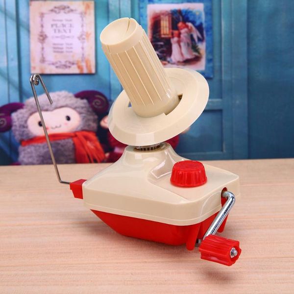 

handheld yarn winder swift fiber string ball wool winder holder practical string winding machine sewing accessories, Black