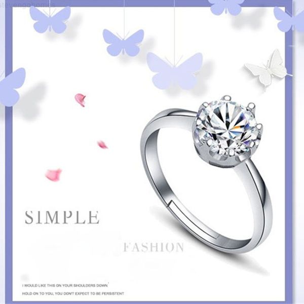 

ring zircon adjustable finger crystal nail crown rings for women bride wedding jewelry will and sandy drop ship, Golden;silver