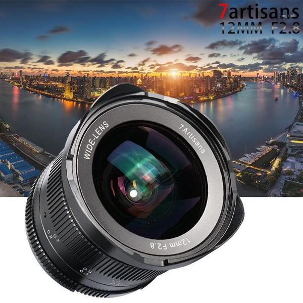 

7artisans 12mm f2.8 ultra wide angle manual fixed lens aps-c for canon eos-m mount/sony e mount a6500 a7 a7rii /fuji fx/m4/31