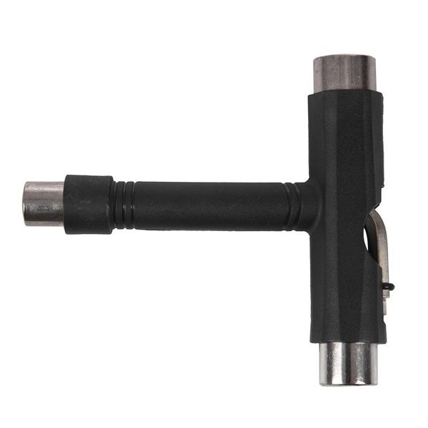 

roller skate skateboard longboard t shape board atb tool hex key multi-function universal black useful (black)