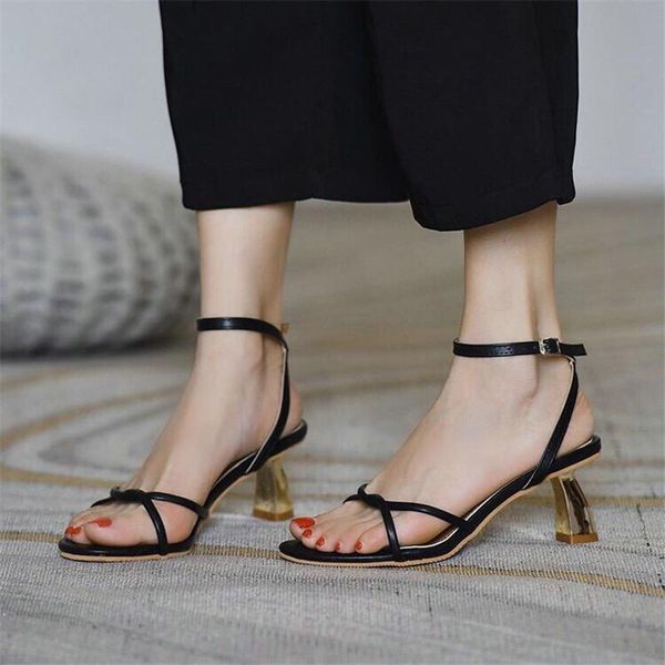 

2021 new women sandals fashion shoes lightweight non-slip women's summer designer sandals, Black