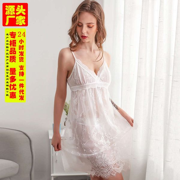 

lace women's nightdrs pajamas home wear elegant princs mh sling underwear fairy, Black;white