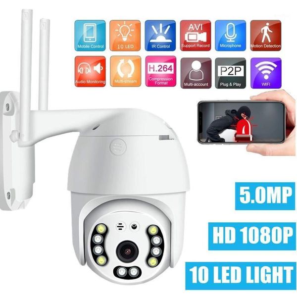 

cameras wifi ip camera ptz full hd outdoor speed dome waterproof 1080p 8x digital zoom night vision home cctv surveillance1