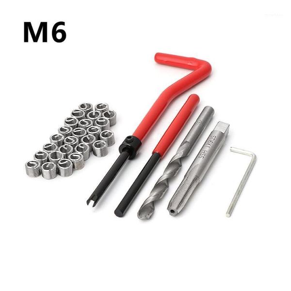 

30pcs m6 thread repair insert kit auto repair hand tool set for car repairing1