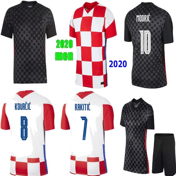 

new men and kids2020 2021 perisic modric rakitic brozovic mandzukic men and kids soccer jersey home away football shirts jerseys, Black;yellow