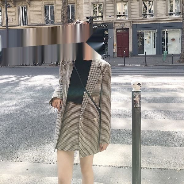 

jwc4p wear pieces spring and autumn street of hendy street outfit shi shang zhuangfashion fashion style"of hendy two suit fwxig, Gray