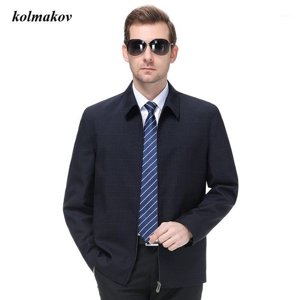 

men's jackets arrival spring and autumn style men boutique plaid jacket coat leisure zippers plus size dress m-7xl1, Black;brown