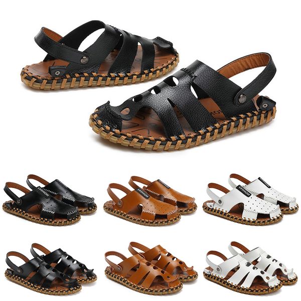 

new sandal shoes for men women slippers designer platform runner triple black summer fashion outdoor house slide mens womens sneakers size