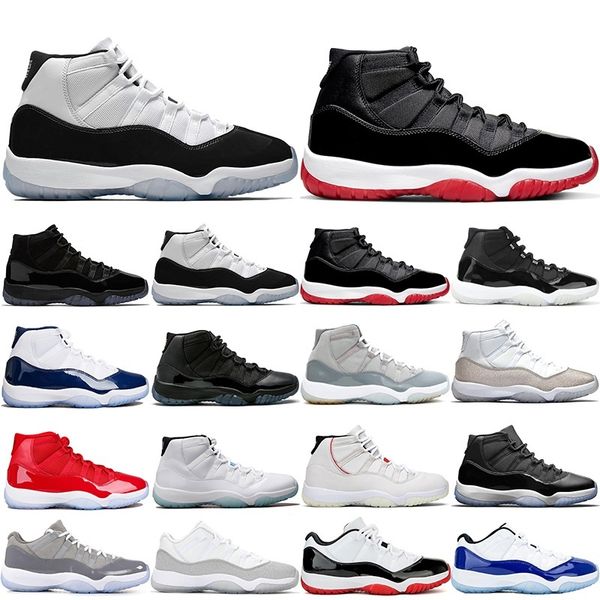 

горячая распродажа jumpman 11 11s cap и платья мужчины женщин баскетбольные туфли 25-й гоннаты выведены низкий concord 45 unc тренерные крос, White;red